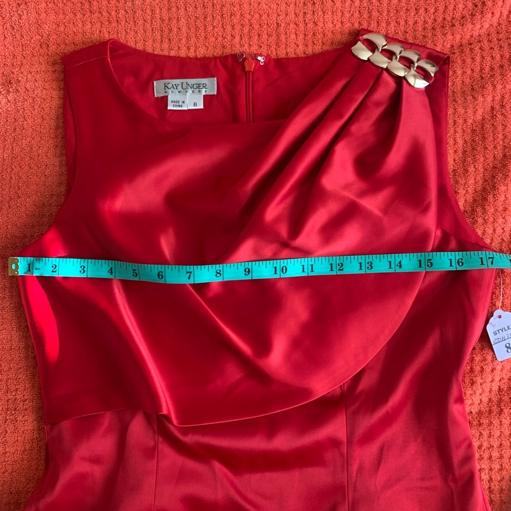 Kay Unger dress, size 8 - Picture 6 of 9